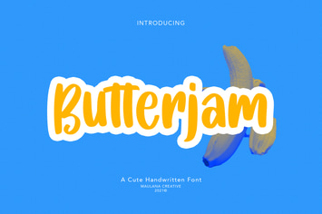 Butterjam Cute Handwritten Font
