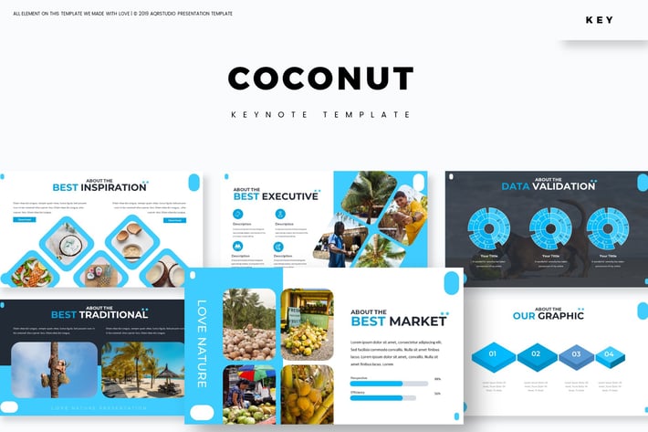 Coconut - Keynote Template