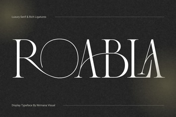 Roabla - Modern Serif Font