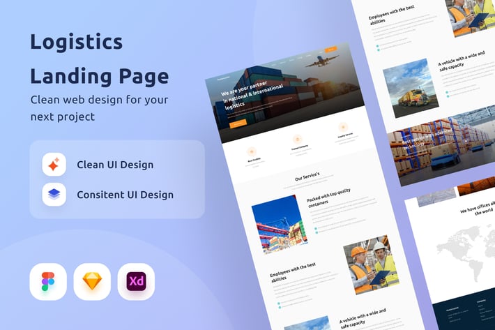 Logistic Landing Page
