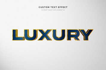 3D Text Effect Mockup