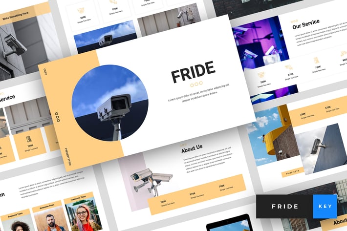 Fride - CCTV Keynote Template