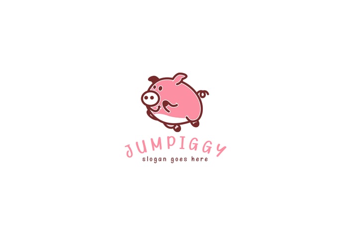 Piggy Logo Template