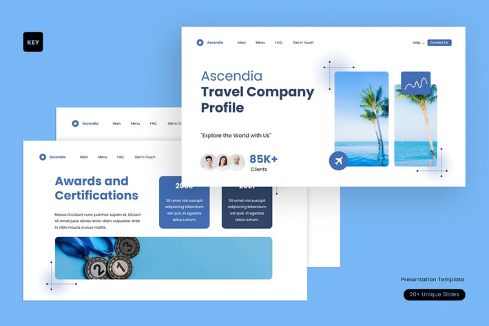 Blue White Creative UI UX Company Profile I 004