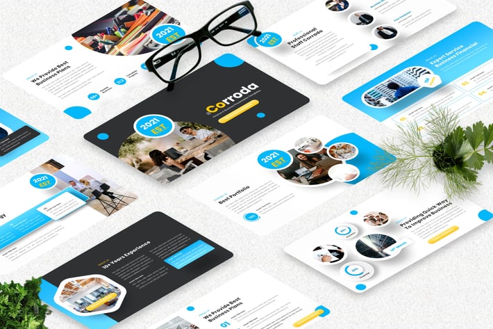 Corrado - Finance Keynote Template