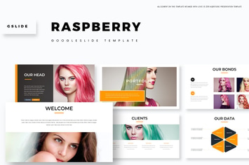 Raspberry - Google Slides Template