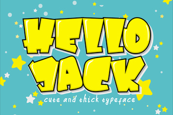 Hello Jack - Thick Display Font