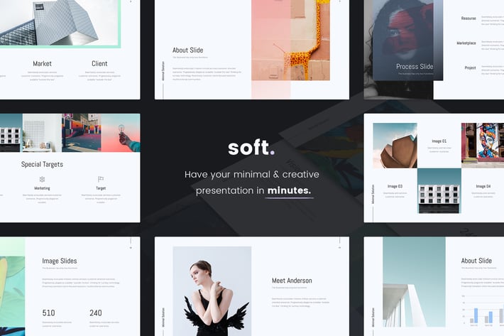 SOFT Minimal & Creative Template (Keynote)
