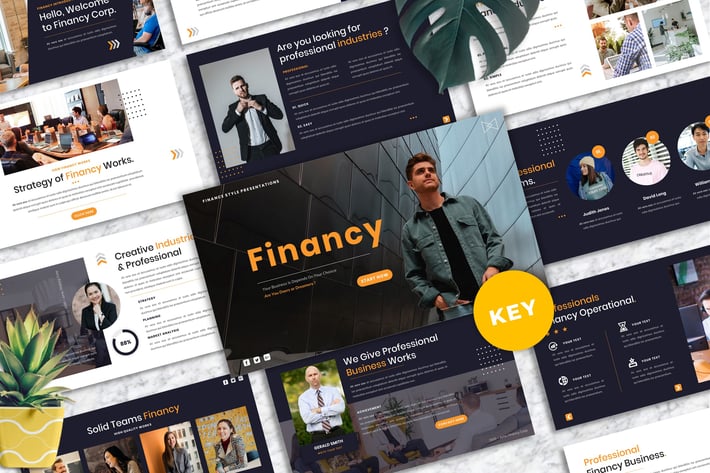 Financy - Creative Keynote Template