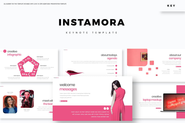 Instamora - Keynote Template