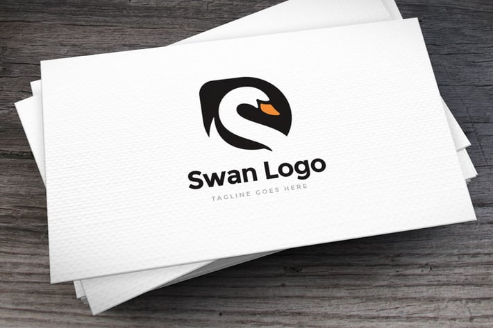 Swan Logo Template