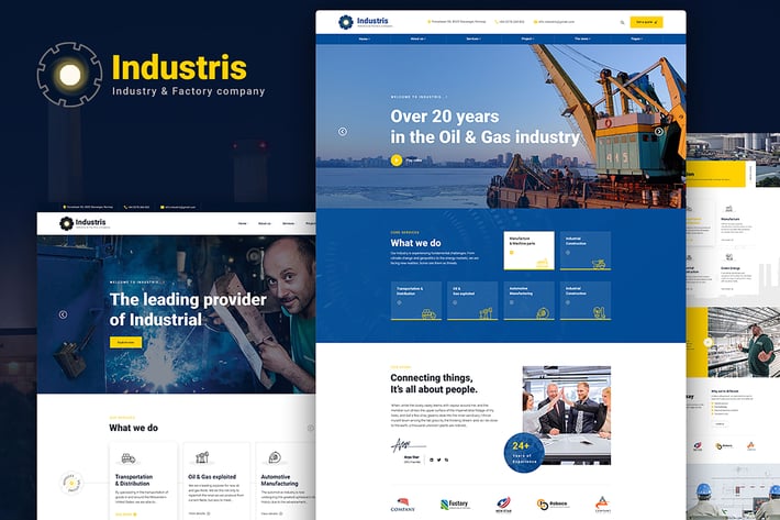 Industris | Factory & Industrial HTML5 Template 
