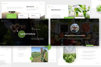 Agritech - Agriculture Keynote Template