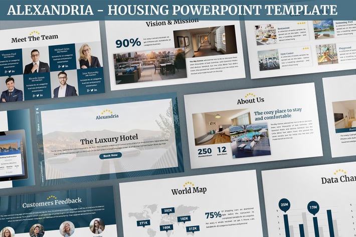 Alexandria - Housing Powerpoint Template