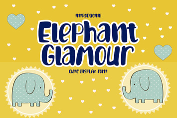 Elephant GlamourDisplay Font
