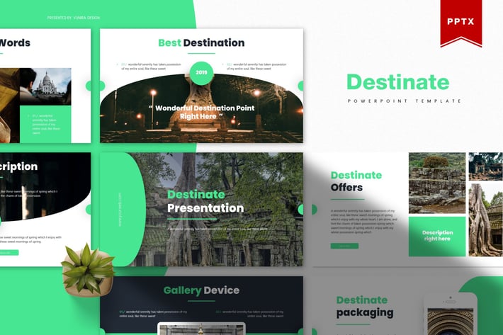 Destinate | Powerpoint Template