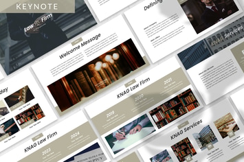 Knag - Firm Keynote Template