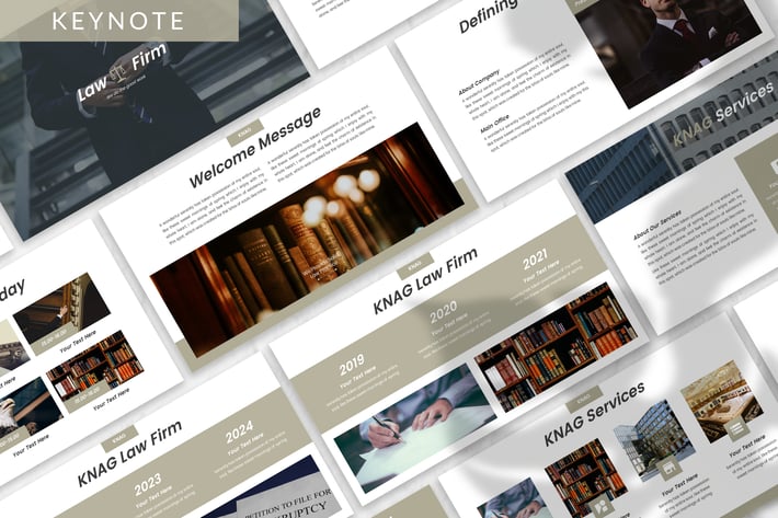 Knag - Firm Keynote Template