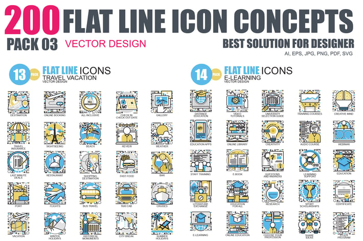 Line icons