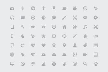 Imprint Gray Icons