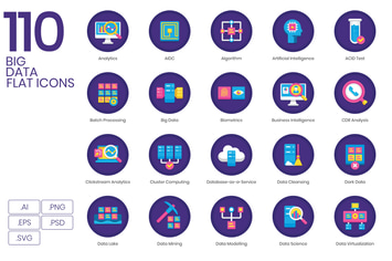 Big Data Icons