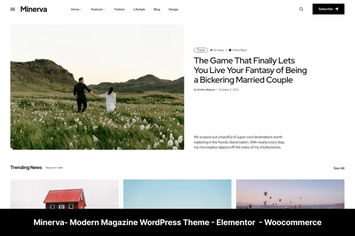 Minerva - Modern Blog WordPress Theme