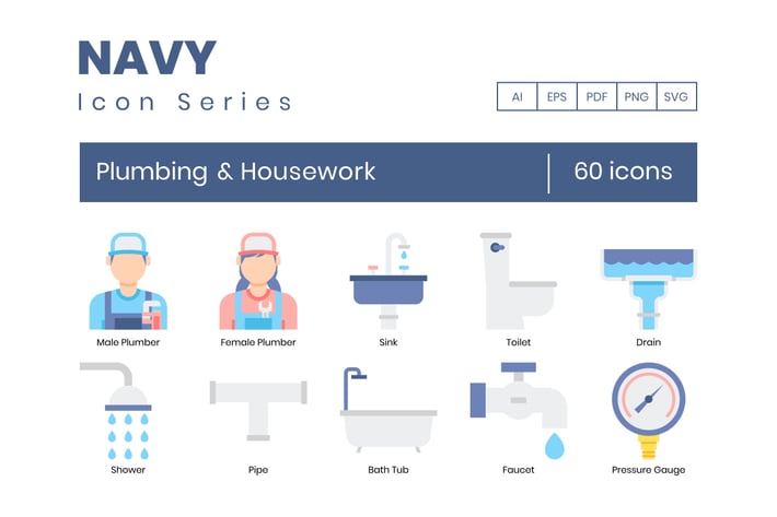 Plumbing Icons