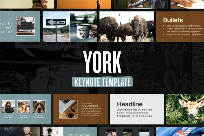 York — Keynote Presentation Template