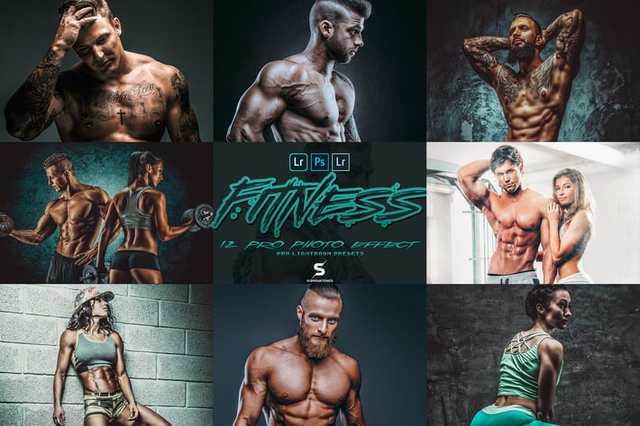 PRO Fitness Image  Lightroom Presets