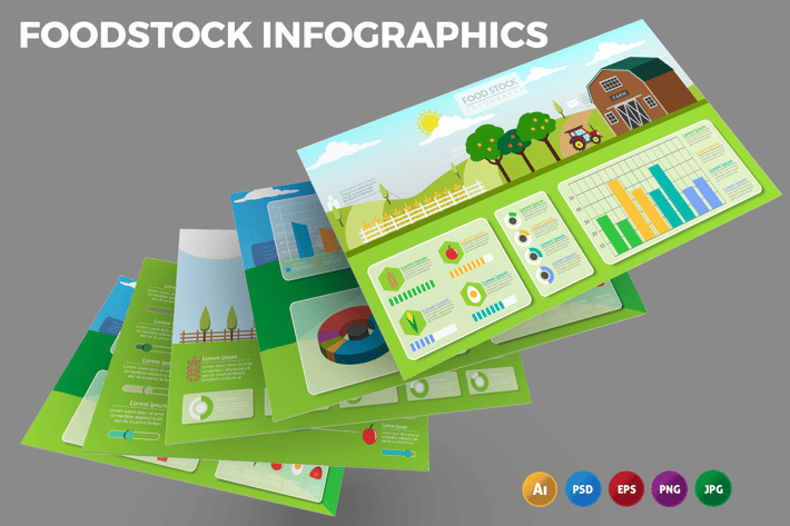 Foodstock – Infographics Design