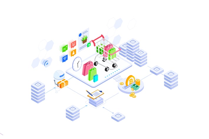 E-commerce Illustration - FV