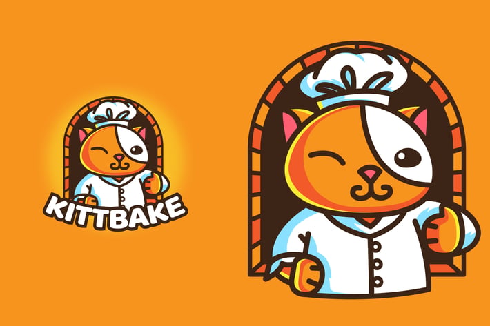 BAKERY CAT - Mascot & Esport Logo