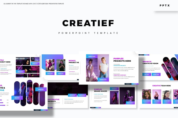 Creatief - Powerpoint Template