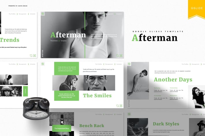 Afterman | Google Slides Template