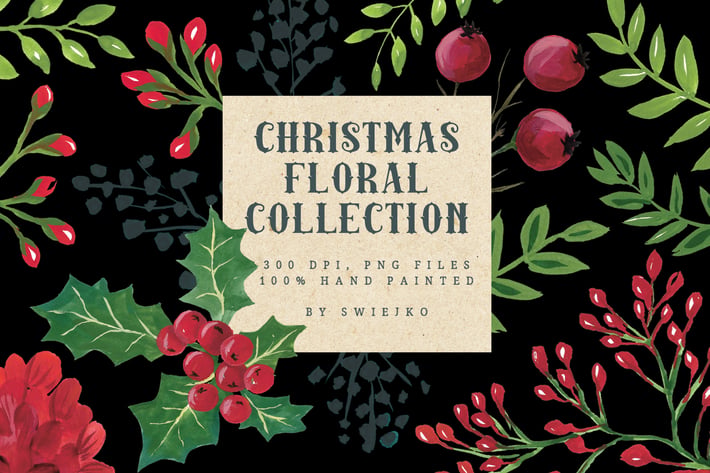 Christmas Florals I
