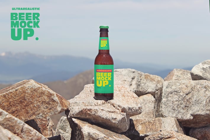 Stone Mountain Beer Mockup