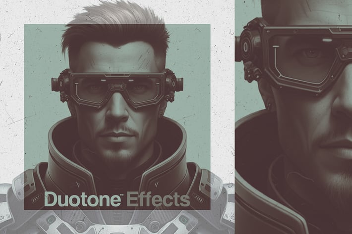 Duotone Photo Effect PSD