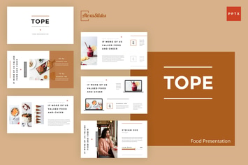 Tope - Food Powerpoint Template