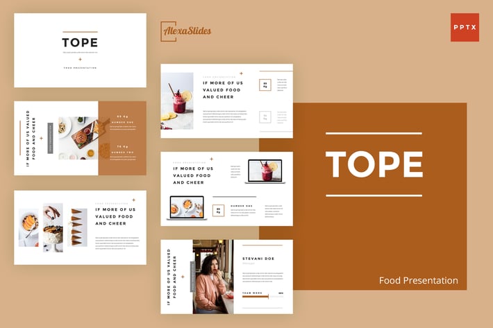 Tope - Food Powerpoint Template