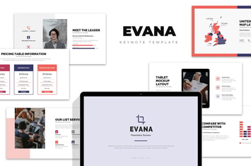 Evana : Professional Marketing Clean Keynote