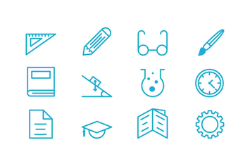 Education vector Icons