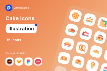 Cake Icon Pack