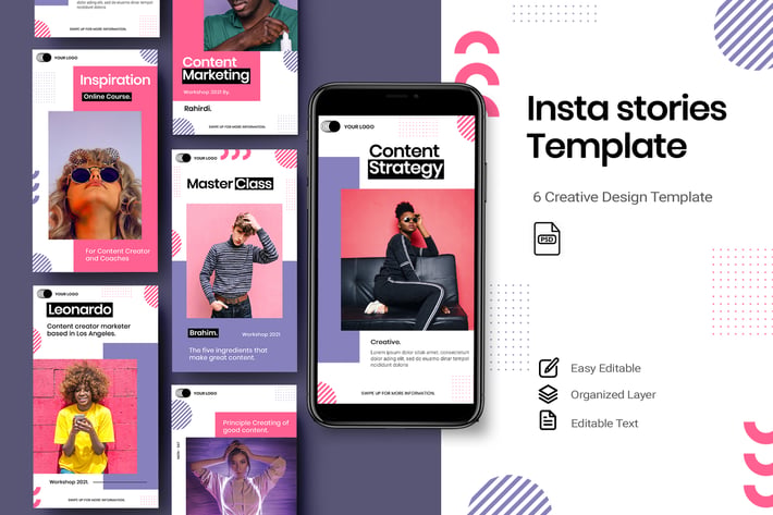 Content - Stories Instagram Vol.5