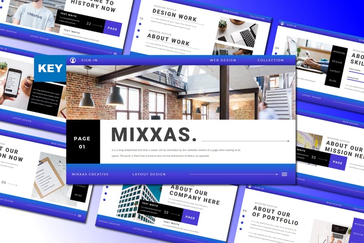 Mixxas Keynote Template