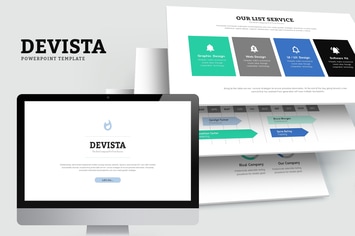 Devista : Startup Investor Pitch Deck Powerpoint