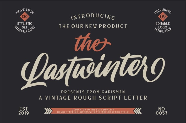 Lastwinter | Vintage Script