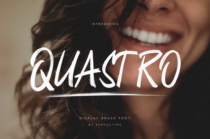 Quastro Brush Font