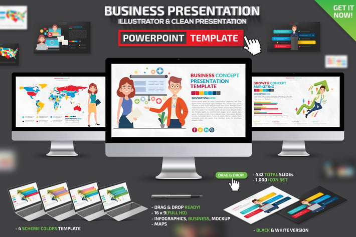 Business Infographics Powerpoint