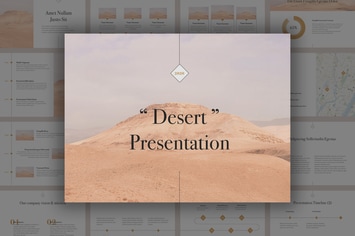 Desert PowerPoint Tempate