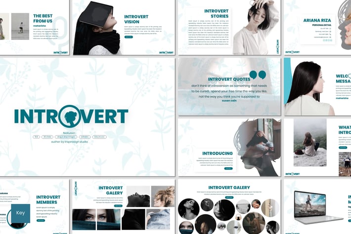 Introvert - Keynote Template